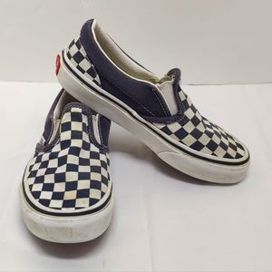 Vans Slip-On Checkered Navy Blue&White